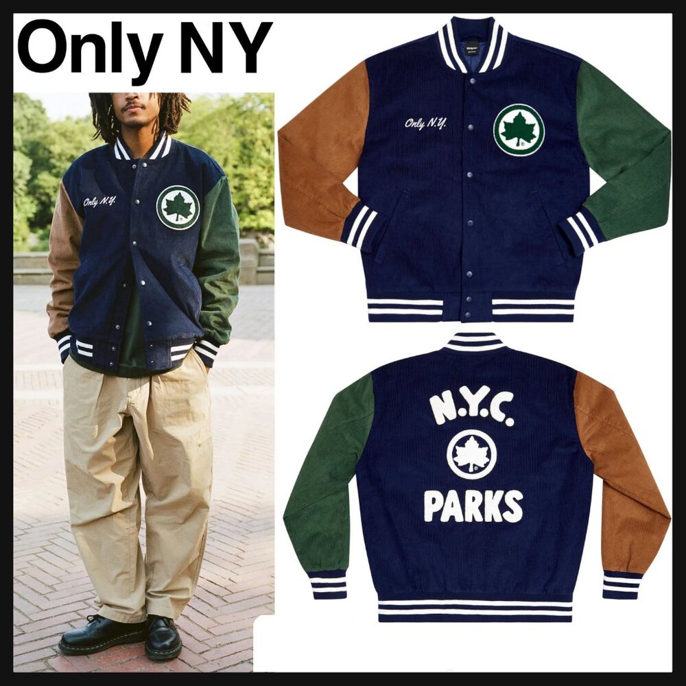 Only NY Varsity NYC Parks Corduroy Jacket